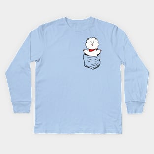 RJ IN A POCKET (BT21) Kids Long Sleeve T-Shirt